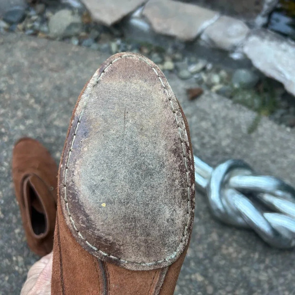 Donald J Pliner Tan Sport Suede Berle Casual Booties Size 9 - Picture 4 of 13